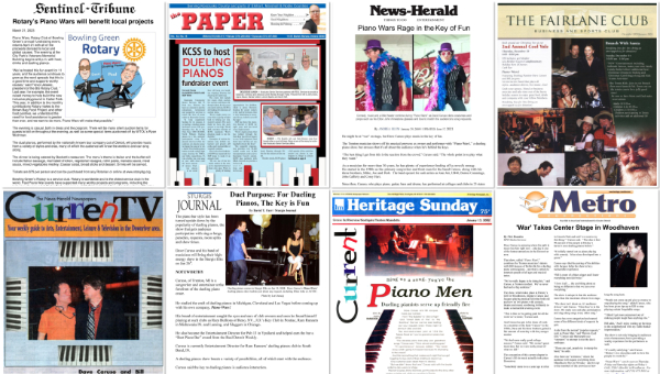Newspapers and Press for Piano Wars! Dueling Pianos Entertainment